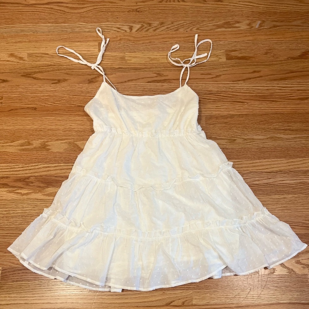 White flowy Altar’d state dress